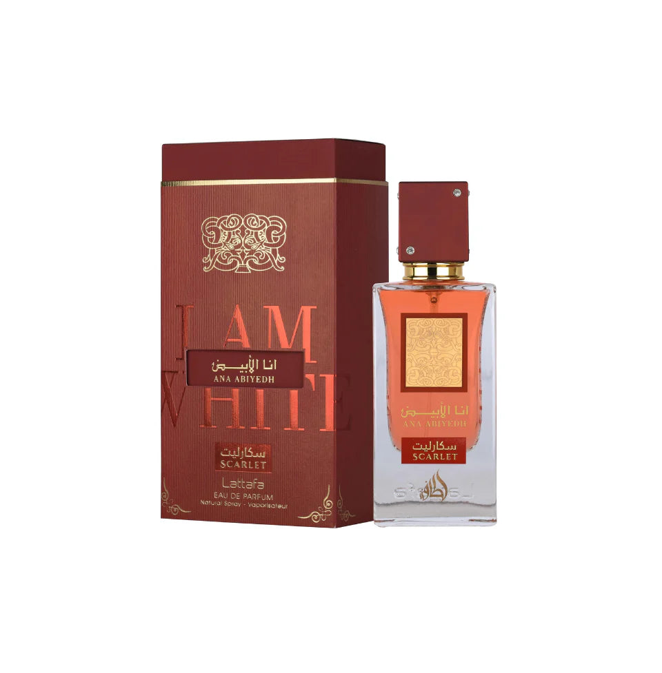 LATTAFA ANA ABIYEDH SCARLET EAU DE PARFUM 60ML FOR MAN & WOMAN