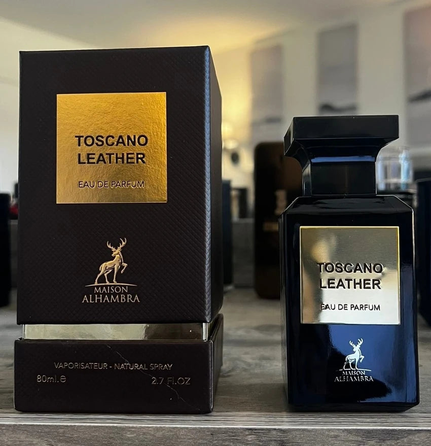 Maison Alhambra Toscano Leather For Men And Women EDP 80ml - BOTTLED BLISS