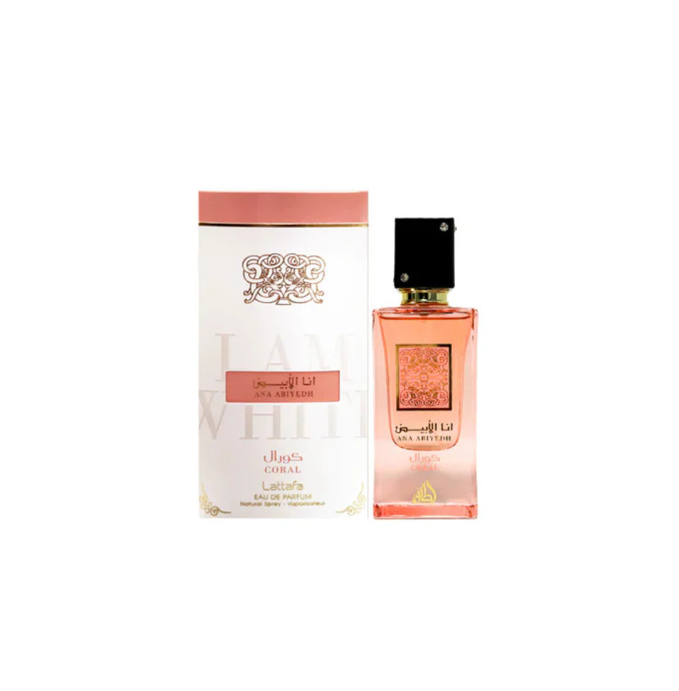 LATTAFA ANA ABIYEDH CORAL EAU DE PARFUM 60 ML FOR MEN & WOMEN